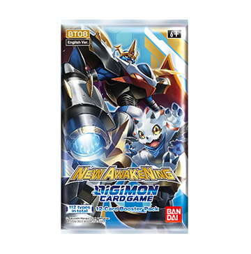 Digimon Card Game - New Awakening BT08 Booster
