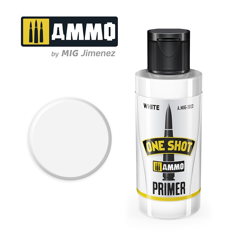 Ammo by Mig - ONE SHOT PRIMER - WHITE