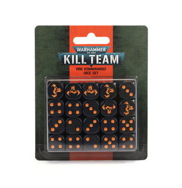 Ork Kommandos Kill Team Dice set