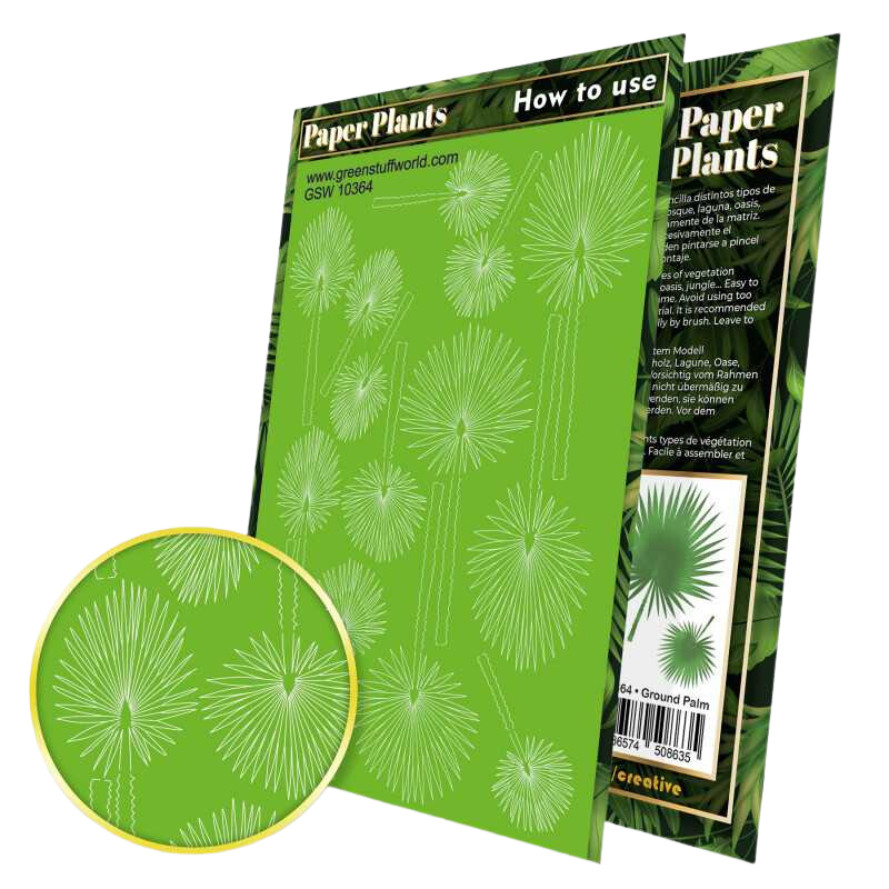 Green Stuff World - Paper Plants - Ground Palm