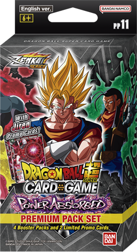 DragonBall Super Card Game - Zenkai Series Set 3 - Power Absorbed Premium Pack Set 11