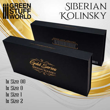 Green Stuff World - Premium Brush Set - GOLD SERIES