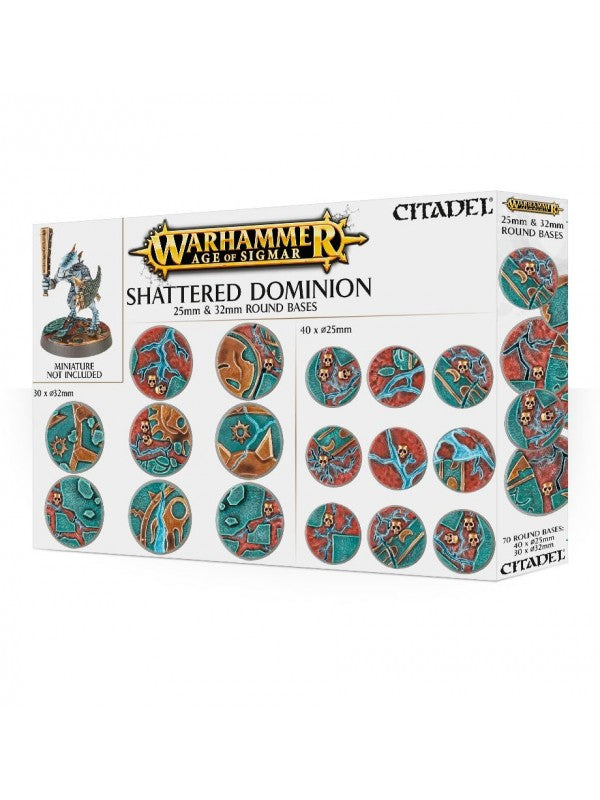 Shattered Dominion 25mm & 32mm Round bases