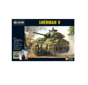 Bolt Action - Sherman V Plastic Tank
