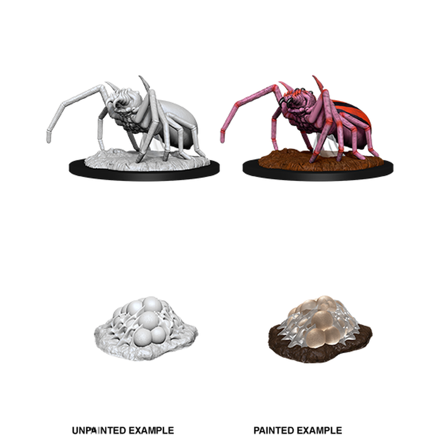 D&D Nolzurs Marvelous Miniatures - Giant Spider & Egg Clutch