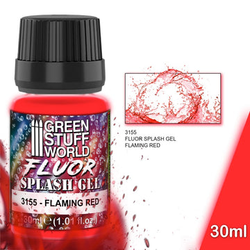 Green Stuff World - Splash Gel - Flaming Red