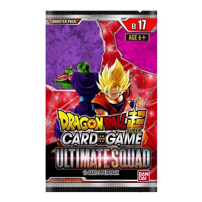 DragonBall Super Card Game - Unison Warrior Series Set 8 - Ultimate Squad [B17] Booster