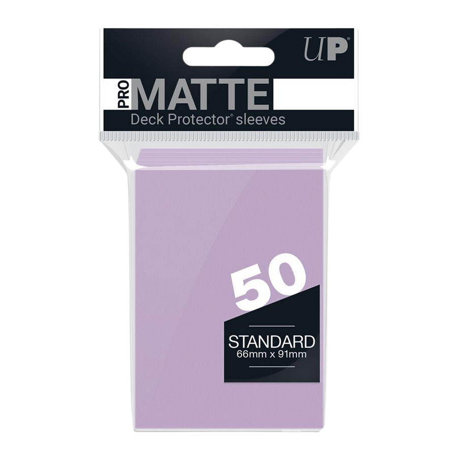 UP - Standard Sleeves - Pro-Matte - Lilac (50 Sleeves)