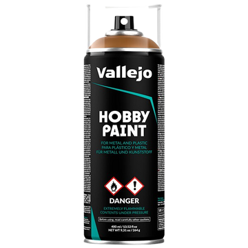 Vallejo - Leather Brown Hobby Paint in Spray 400ML