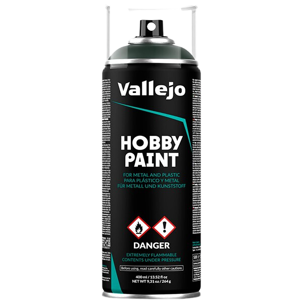 Vallejo - Dark Green Hobby Paint in Spray 400ML