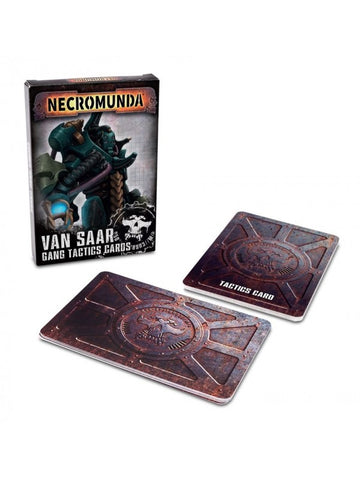Necromunda: Van Saar Gang Tactics Cards (Second Edition)
