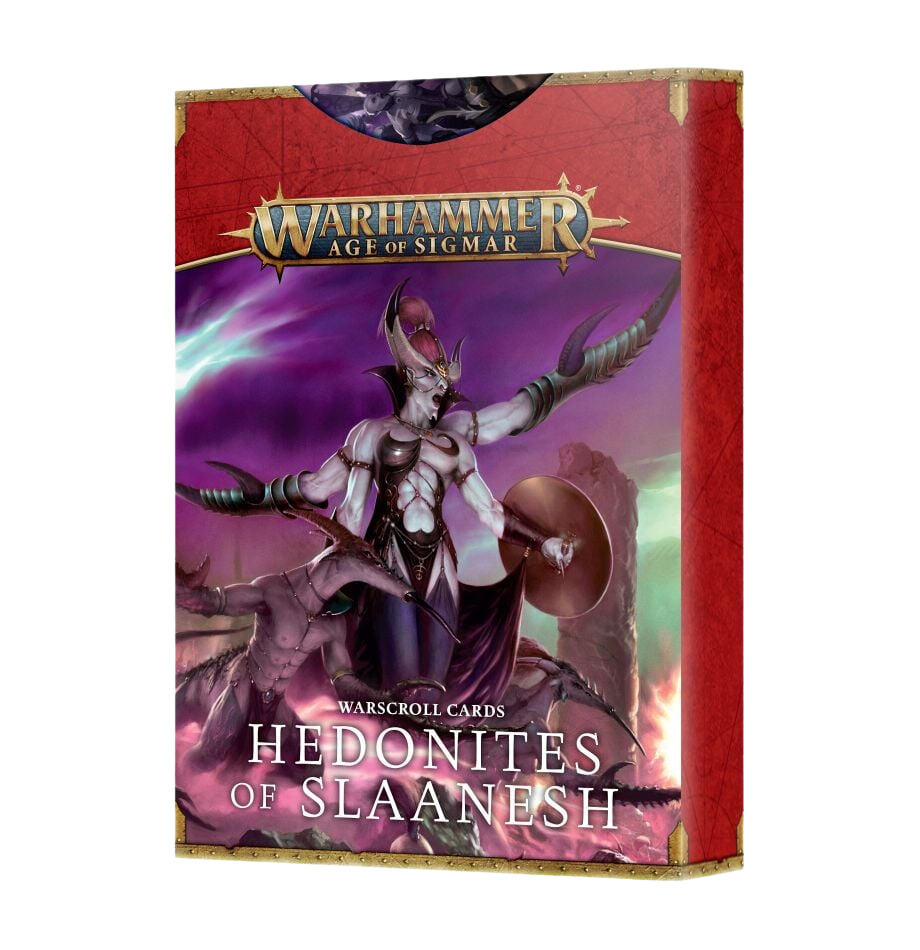 Warscroll Cards: Hedonites of Slaanesh (2023)