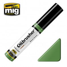 Ammo by Mig - OILBRUSHER: Weed Green
