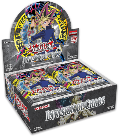 Yu-Gi-Oh! - 25th Anniversary Edition - Invasion of Chaos Booster Display (24 Packs)